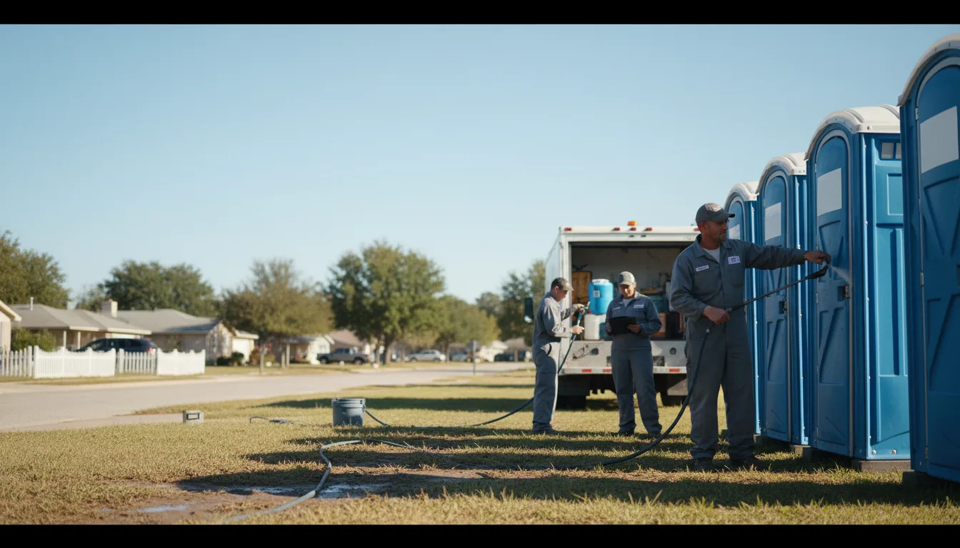 Long-Term Portable Toilet Rental in Newington, GA near me